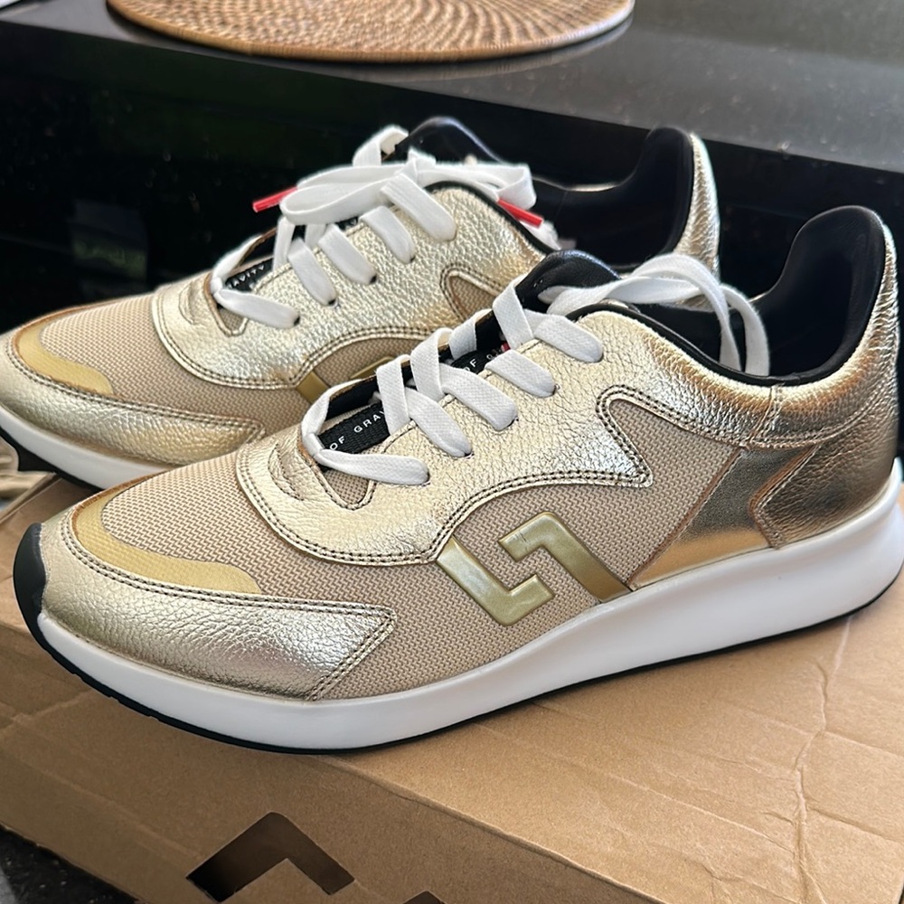Gold Women's Sneakers